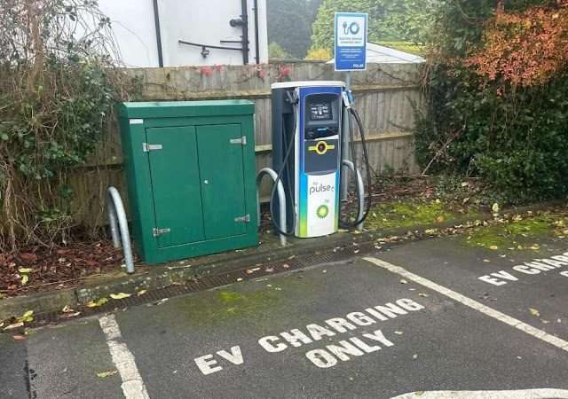 bp pulse Charging Station in Birmingham United Kingdom of Great Britain and Northern Ireland