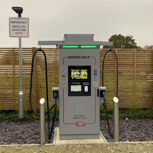 InstaVolt Charging Station EV Charging Station at Frankies Farm Shop
