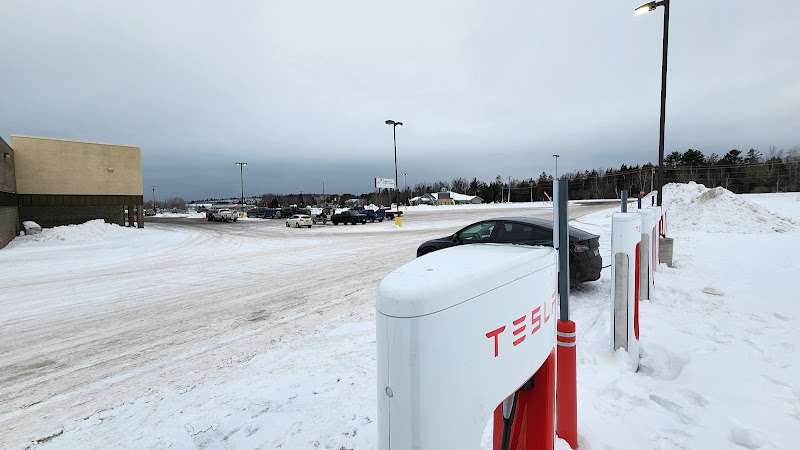 Tesla Supercharger EV Charging Station at 11th St #820