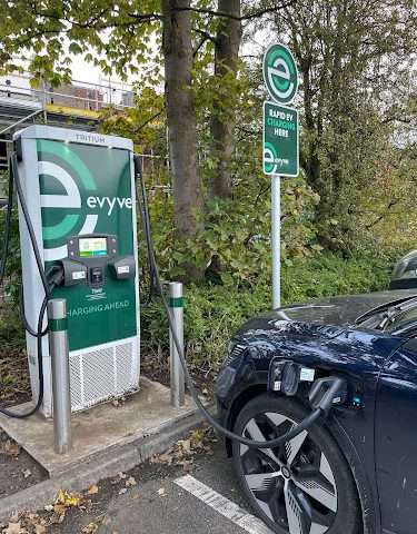 evyve Charging Station in Wilmslow United Kingdom of Great Britain and Northern Ireland