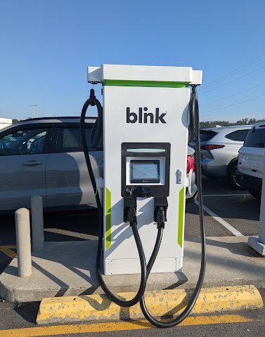 Blink Charging Station in North Little Rock Arkansas