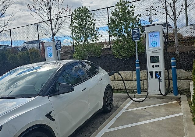 EVgo Charging Station in Fairfax Virginia