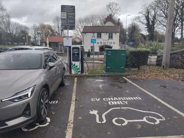 BP Pulse Charging Station in Bristol United Kingdom of Great Britain and Northern Ireland
