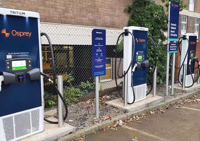 Osprey Charging Station in Newcastle upon Tyne United Kingdom of Great Britain and Northern Ireland