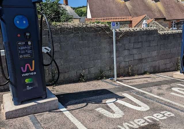 Wenea Charging Station in Seaton United Kingdom of Great Britain and Northern Ireland