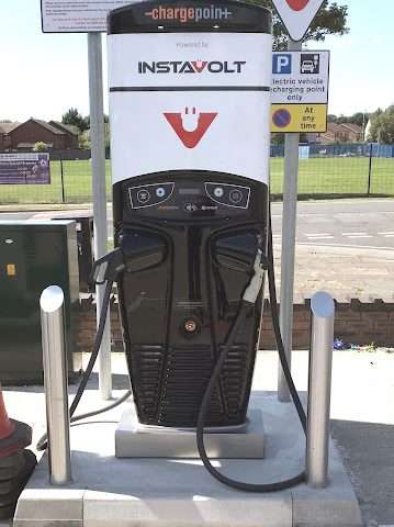 InstaVolt Charging Station in Liverpool United Kingdom of Great Britain and Northern Ireland