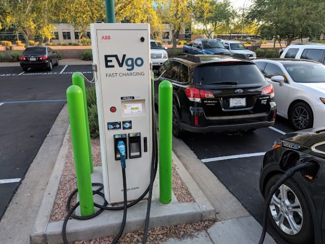 EVgo Charging Station in Scottsdale Arizona