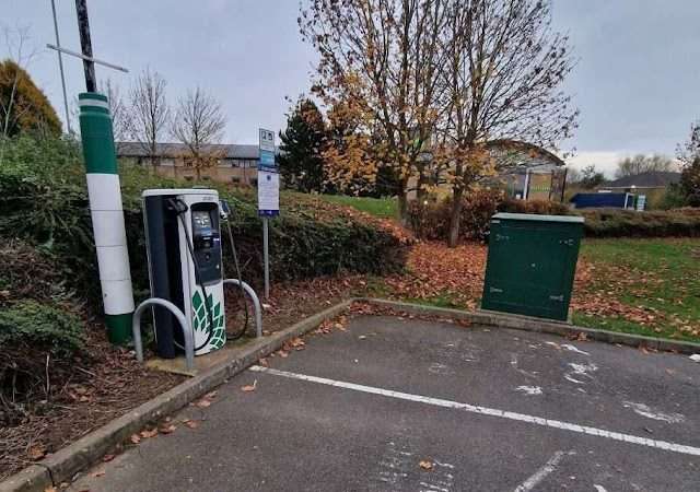 bp pulse Charging Station in Northampton United Kingdom of Great Britain and Northern Ireland