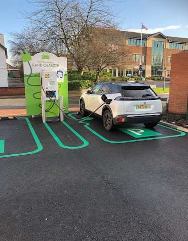 Pod Point Charging Station in Northallerton United Kingdom of Great Britain and Northern Ireland