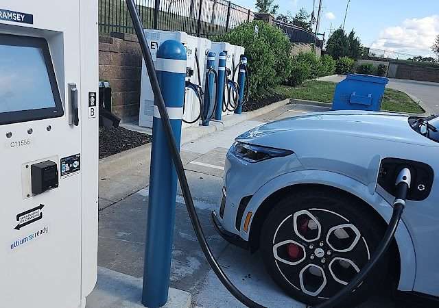 EVgo Charging Station in Olathe Kansas