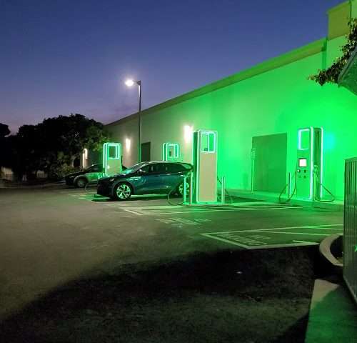 Electrify America Charging Station in Vista California