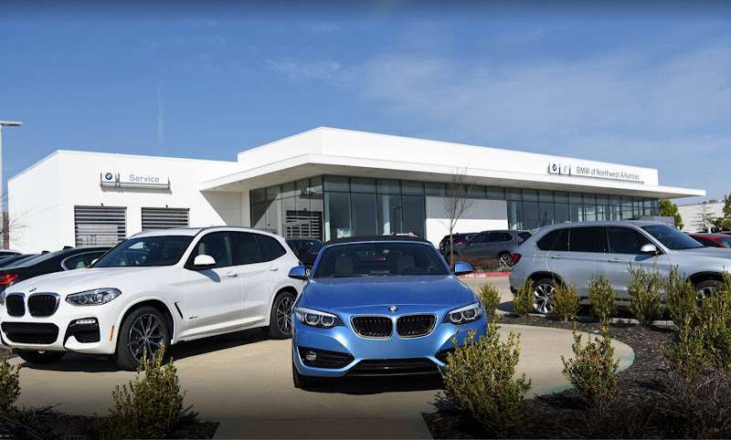 BMW of Northwest Arkansas EV Charging Station at 2500 SE Moberly Ln