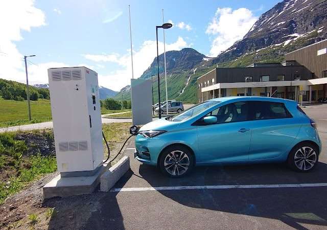 Mer Charging Station in Birtavarre Norway 9147