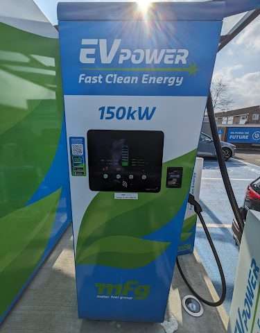 MFG Charging Station in Cambridge United Kingdom of Great Britain and Northern Ireland