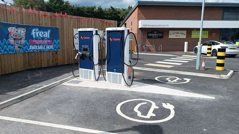 Osprey Charging Station EV Charging Station at 207 Bury and Bolton Rd