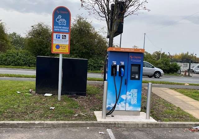 Osprey Charging Station in Manchester United Kingdom of Great Britain and Northern Ireland