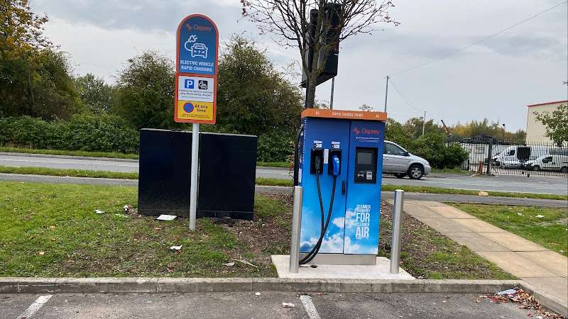 Osprey Charging Station EV Charging Station at Gadbury Fold