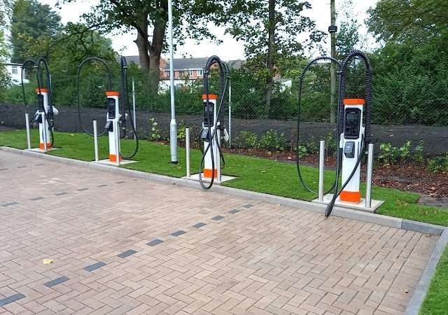 Osprey Charging Station in Wolverhampton United Kingdom of Great Britain and Northern Ireland