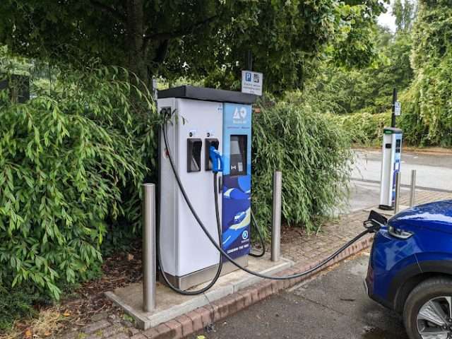 ChargePlace Scotland Charging Station in Pitlochry United Kingdom of Great Britain and Northern Ireland
