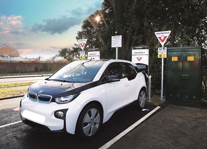 InstaVolt Charging Station EV Charging Station at Service Station