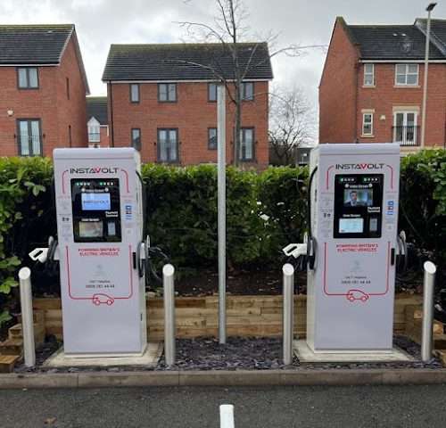 InstaVolt Charging Station in Leicester United Kingdom of Great Britain and Northern Ireland