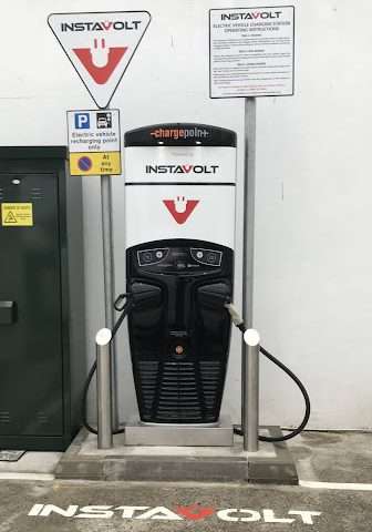 InstaVolt Charging Station in Braunton United Kingdom of Great Britain and Northern Ireland