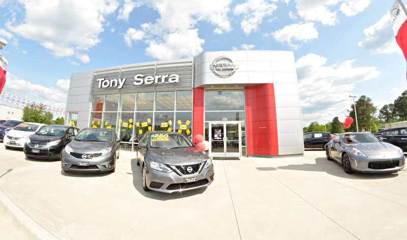 Tony Serra Nissan EV Charging Station at 1724 Cherokee Ave SW