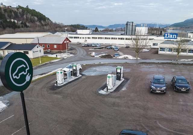 Eviny Charging Station in Kyrksæterøra Norway 7200