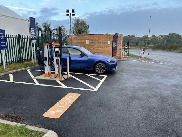 Osprey Charging Station in Wakefield United Kingdom of Great Britain and Northern Ireland