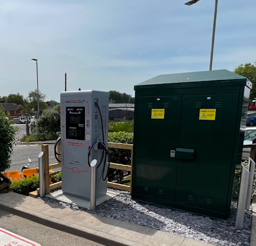 InstaVolt Charging Station in Barnstaple United Kingdom of Great Britain and Northern Ireland
