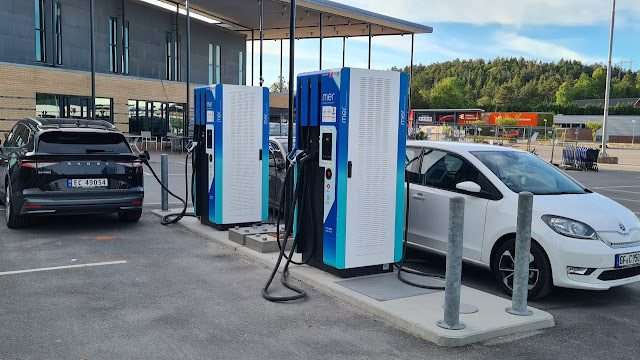 Mer Charging Station in Arendal Norway 4848