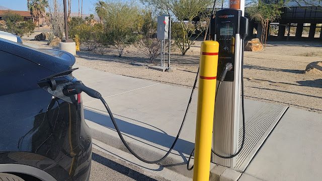ChargePoint Charging Station in Borrego Springs California
