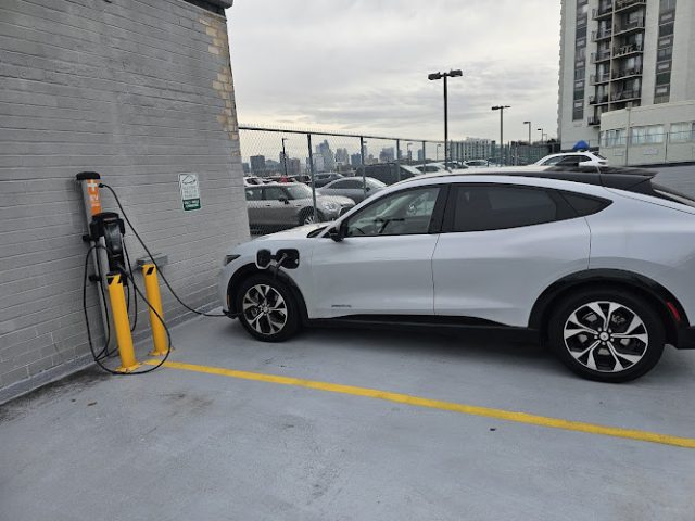 ChargePoint Charging Station in Union City New Jersey