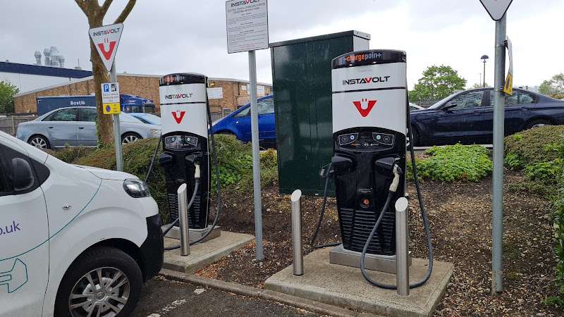 InstaVolt Charging Station EV Charging Station at Watchmoor Park
