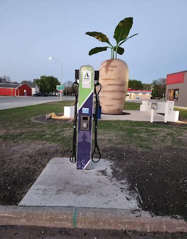 Electric Vehicle Charging Station in Halstad Minnesota