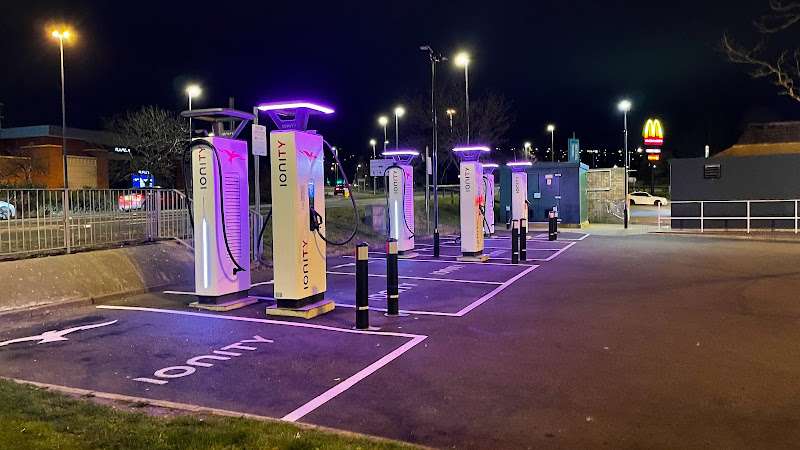 IONITY Charging Station EV Charging Station at Pinetree Way