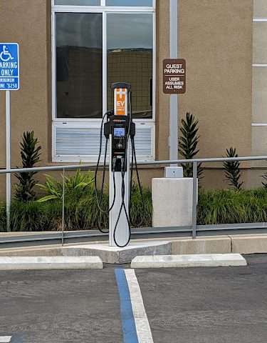 ChargePoint Charging Station in Goleta California