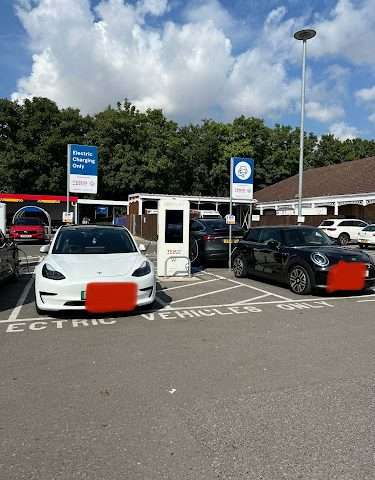 Pod Point Charging Station in Leighton Buzzard United Kingdom of Great Britain and Northern Ireland