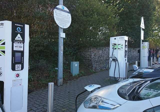 GRIDSERVE Charging Station in Exeter United Kingdom of Great Britain and Northern Ireland