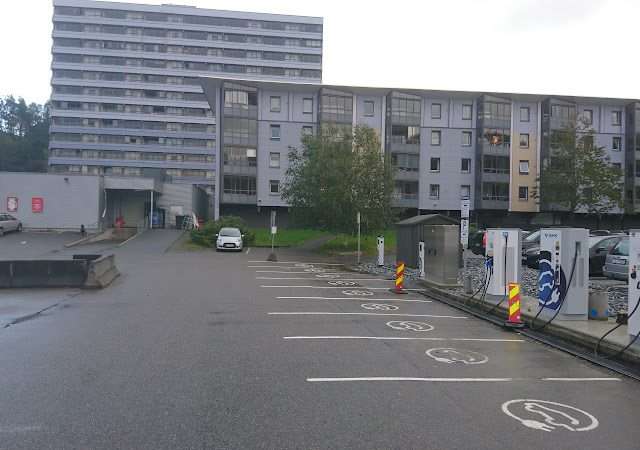 Eviny Charging Station in Loddefjord Norway 5172