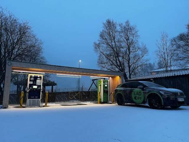 LAD OPP Charging Station in Halsa Norway 8178