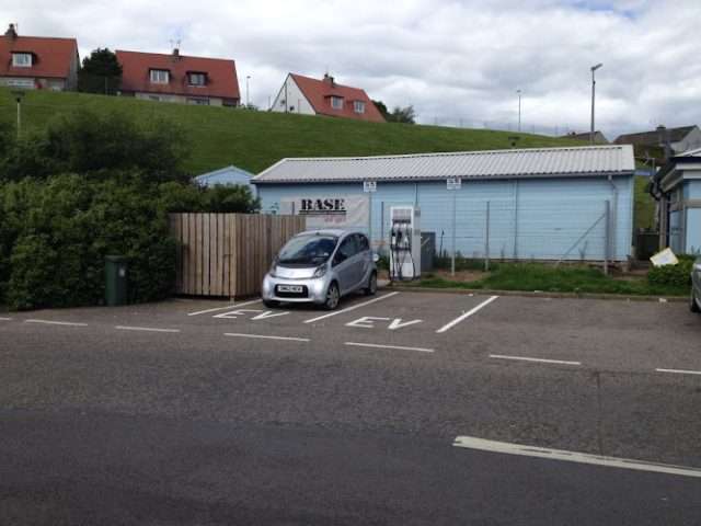 ChargePlace Scotland Charging Station in Aberdeen United Kingdom of Great Britain and Northern Ireland