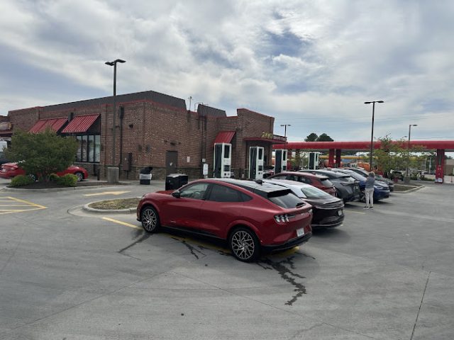 Electrify America Charging Station in Rocky Mount North Carolina