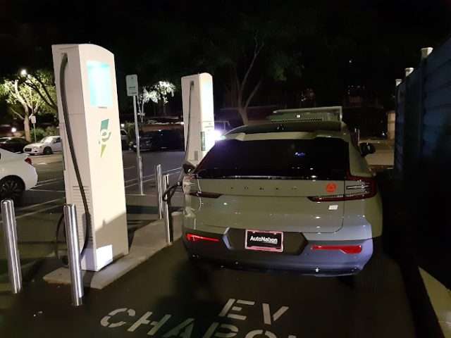 Electrify America Charging Station in San Jose California