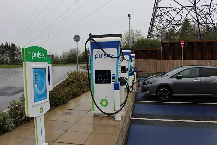 bp pulse Charging Station EV Charging Station at Barracks Mill Retail Park