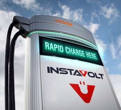 InstaVolt Charging Station in Paisley United Kingdom of Great Britain and Northern Ireland