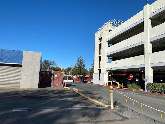 Winchester Parking Garage EV Charging Station at San Jose