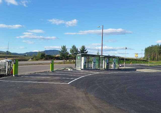Fortum Charging Station in Eidsvoll Verk Norway 2074