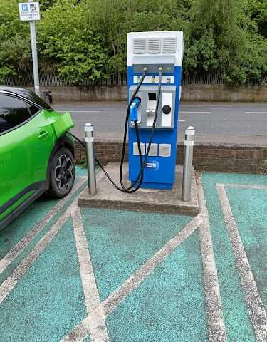 ESB Energy Charging Station in Belfast United Kingdom of Great Britain and Northern Ireland