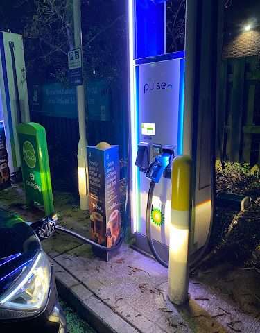 bp pulse Charging Station in Chessington United Kingdom of Great Britain and Northern Ireland